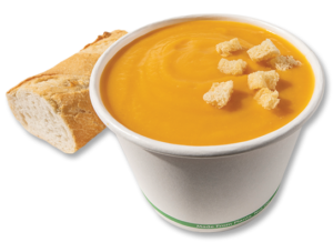 roasted pumpkin and garlic soup